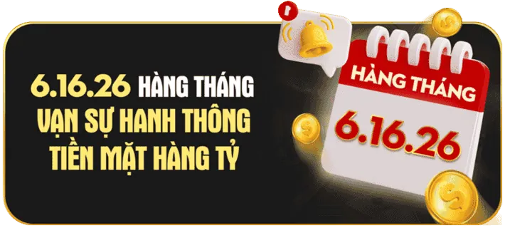 Hoàn trả không giới hạn 8888vnd